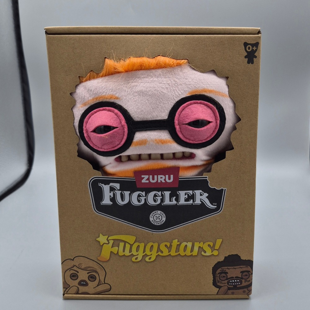 Zuru Fuggler Fuggstars Ganky Goober Funny Ugly Monster Plush Toy 15754G New